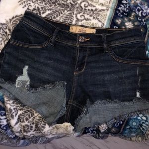 Hollister jean shorts